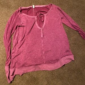 Light pull over free people top